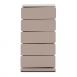 Hall-beež metallist kummut 37x72,5 cm Joey - Spinder Design