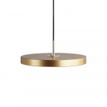 Kuldne LED rippvalgusti metallist lambivarjuga &oslash; 31 cm Asteria Mini - UMAGE