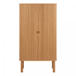 Tammedekooriga l&uuml;kandustega kapp 80x145 cm Langley - Actona