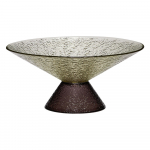 Roheline-pruun klaasist puuviljakauss &oslash; 25 cm Bonbon - H&uuml;bsch