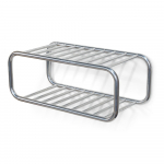 H&otilde;bedast metallist rippuv jalatsiriiul Retro - Spinder Design