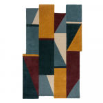 K&auml;sitsi kootud villane vaip 200x290 cm Shuffle Shaped - Flair Rugs