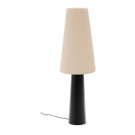 Must-kreem p&otilde;randalamp (k&otilde;rgus 129 cm) Senni - Kave Home