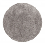 Helepruun &uuml;mmargune vaip &oslash; 80 cm Fluffy - Ayyildiz Carpets