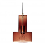 Pruun dimmerdatav rippvalgusti &oslash; 20 cm Ripple - H&uuml;bsch