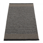 Antratsiitne sise/v&auml;lisvaip 85x160 cm Edit Charcoal &ndash; Pappelina