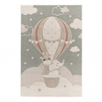 Roheline/beež laste vaip 120x170 cm Clown &ndash; Universal