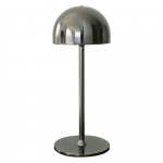 Tumehall puldiga juhitav LED-lauavalgusti metallist varjuga (k&otilde;rgus 30 cm) Tim - Sirius
