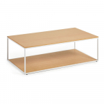 Tammespoonist pealispinnaga diivanilaud 60x110 cm Yoana - Kave Home