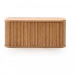 Saarepuidu spoonist seinale kinnitatav valamukapp 90x40 cm Mailen - Kave Home