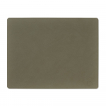 &Ouml;ko-nahast lauamatt 35x45 cm Square L Nupo - LIND DNA