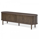 Pruun tammespoonist TV-alus 180x56x40 cm Meta - Unique Furniture