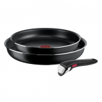 Pannid 2tk komplektis &oslash; 26 cm INGENIO EASY COOK & CLEAN BLACK L1549013 - Tefal