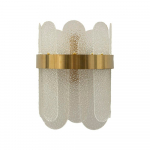 Kuldne klaasist seinalamp Gris - Mauro Ferretti