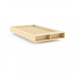 M&auml;nnipuidust &uuml;heinimesevoodi koos voodip&otilde;hjaga, ilma peatsita 120x200 cm Merge - Karup