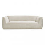 Beež velvetist diivan 242 cm Giorgia - Bobochic Paris