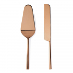 Roostevabast terasest koogiserveerimiskomplekt 2 osa Hestia - Bizzotto