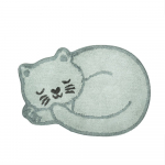 Helesinine puuvillane lastevaip 43x60 cm Sleeping Cat - Sass & Belle