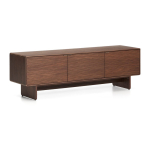 Tumeda naturaalse p&auml;hklipuust dekooriga telekalaud 150x46x40 cm Norlen - Kave Home