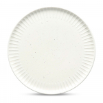 Valge magustoidutaldrik &oslash; 21 cm Ora Gloss - Salt&Pepper