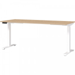Reguleeritav t&ouml;&ouml;laud elektriliselt reguleeritava k&otilde;rguse ja tammepuust pealispinnaga 80x180 cm Jet - Germania