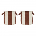 Riidest korvid komplektis 2 tk &oslash; 32x32 cm Kara - OYOY Living Design