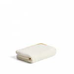 Kollane/valge frotee puuvillane vannir&auml;tik 70x140 cm Sedora - Kave Home