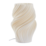 Valge plastmassist laualamp (k&otilde;rgus 27 cm) Calais - Jotex