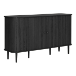 Mustast m&auml;nnist kummut 140x79x40 cm Nikko - House Nordic