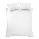 Valge krepp-voodipesu &uuml;heinimesevoodile 135x200 cm Heatset Wave - Catherine Lansfield