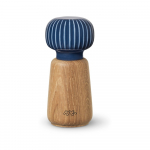 Tumesinine tammepuidust v&uuml;rtsiveski Hammershoi portselanist detailiga, k&otilde;rgus 13 cm. Hammersh&oslash;i - K&auml;hler Design