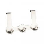 H&otilde;bedast 3 konksuga riputatav uksehoidja Rondo - Wenko