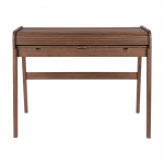 Pruun kirjutuslaud v&auml;ljat&otilde;mmatava lauaga Barbier - Zuiver