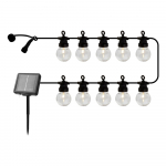 P&auml;ikese valguskett pirnide arv 10 tk pikkus 300 cm Lucas Clear &ndash; Sirius