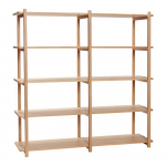 Tammepuust riiul 150x150 cm Mason - H&uuml;bsch