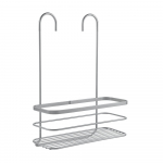 Rippuv vannitoa riiul roostevabast terasest h&otilde;bedases v&auml;rvitoonis Origin - Metaltex