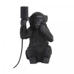 Must laualamp (k&otilde;rgus 34 cm) Monkey - Light & Living