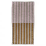 Pruun ja beež orgaanilisest puuvillast r&auml;tik 50x90 cm Disorder - Mette Ditmer Denmark