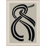 Maal 70x100 cm Two Cords - Malerifabrikken