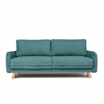 T&uuml;rkiissinine velvetist diivanvoodi 218 cm Tori &ndash; Bonami Selection