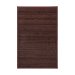 Tumepruun bambusest vaip 60x90 cm &ndash; Casa Selecci&oacute;n