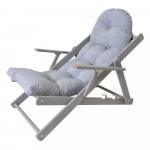 Hall puidust kokkupandav aiatool Borneo - Rojaplast