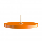 Oranž LED rippvalgusti metallist lambivarjuga &oslash; 43 cm Asteria Medium - UMAGE