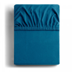 Petrooleumi v&auml;rvi trikotaažist kummiga lina 120x200cm Amber - Restilo