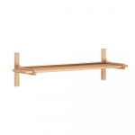 Tammepuidust moodulriiul naturaalses v&auml;rvitoonis 110x28 cm Sitra - Kave Home