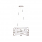 Valge rippvalgusti metallist varjuga Marisa - GTV