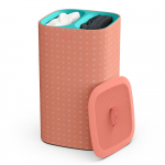 Roosa riidest pesukorv 60 l Tota Pop - Joseph Joseph