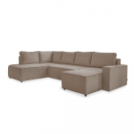 Beež velvetist diivanvoodi Brave Dave - Miuform