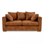 Konjakipruun kunstnahast diivan 175 cm Hamburg - Scandic