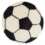 Must-kreem laste vaip &oslash; 100 cm Fun - Ayyildiz Carpets